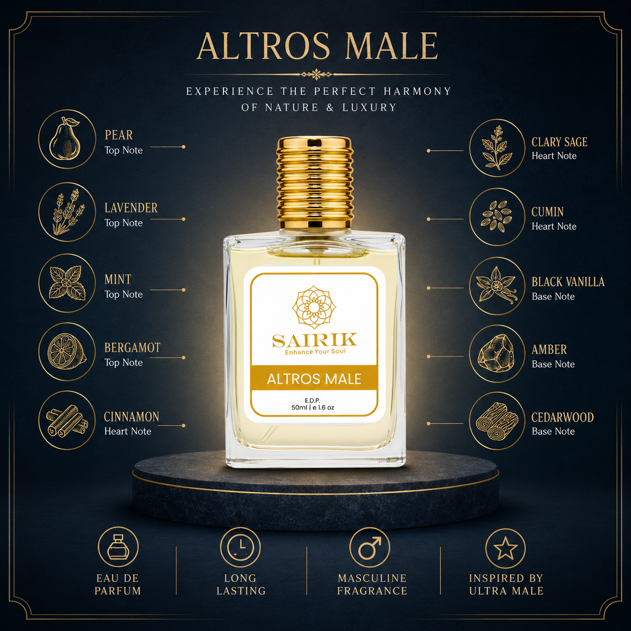 Altros Male Perfume